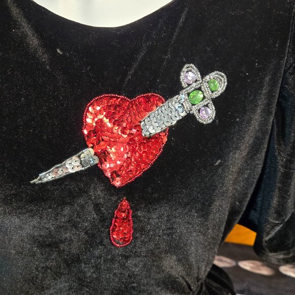 Velvet Nicoletta Carlone, Beverly Hills.Perfect Halloween Dress  Size 2X/ 1X - Picture 4 of 7